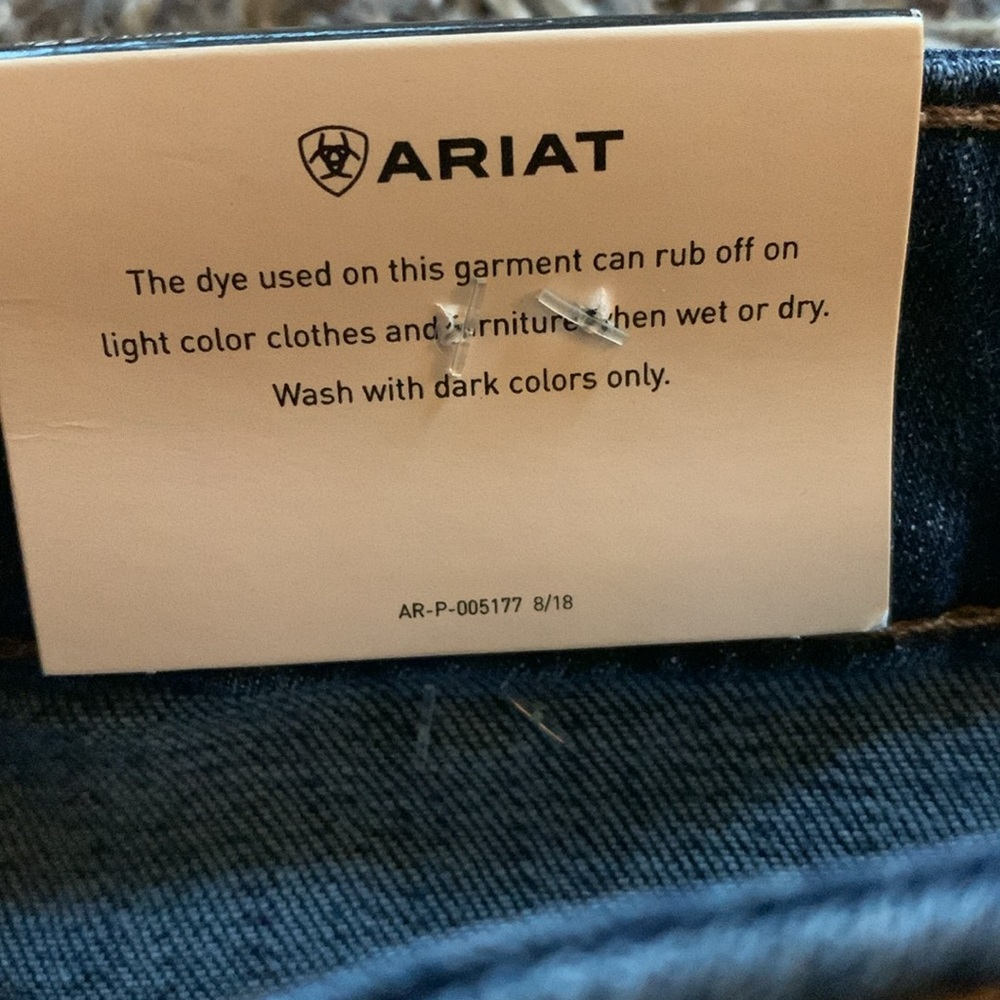 Ariat Denim Goldie High Rise Midi Jean Skirt w/ Slit - Picture 10 of 12
